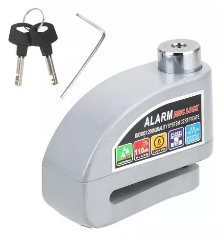 Candado disco metalico